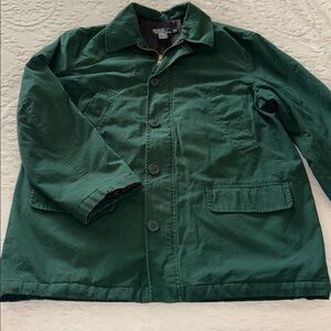 Vintage Ralph Lauren “Unisex” Polo GREEN Zip Up Half Coat